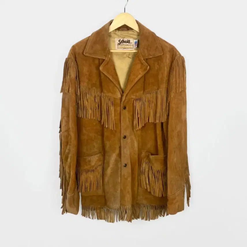 [BUNJANG] SCHOTT Western Fringe Jacket / 70&