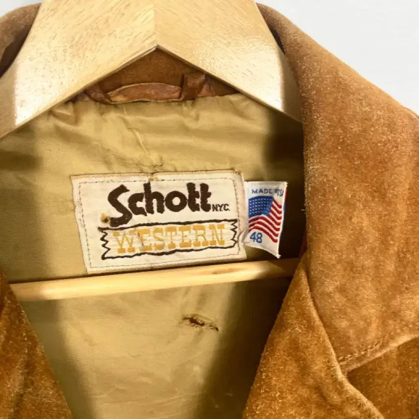 [BUNJANG] SCHOTT Western Fringe Jacket / 70&