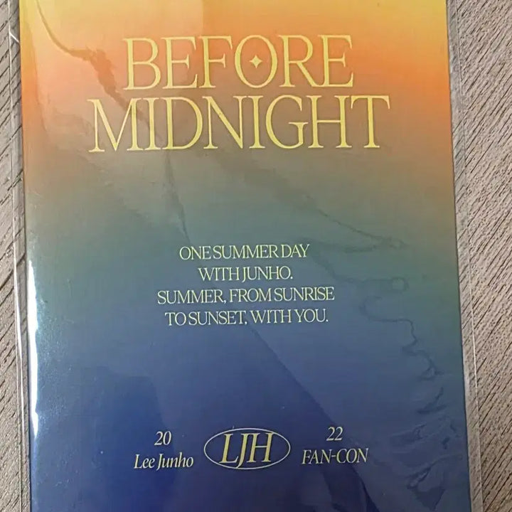 [BUNJANG] 2PM Lee Junho Before Midnight Phototicket Set / 2pm 이준호 비포미드나잇 포토티켓셋트