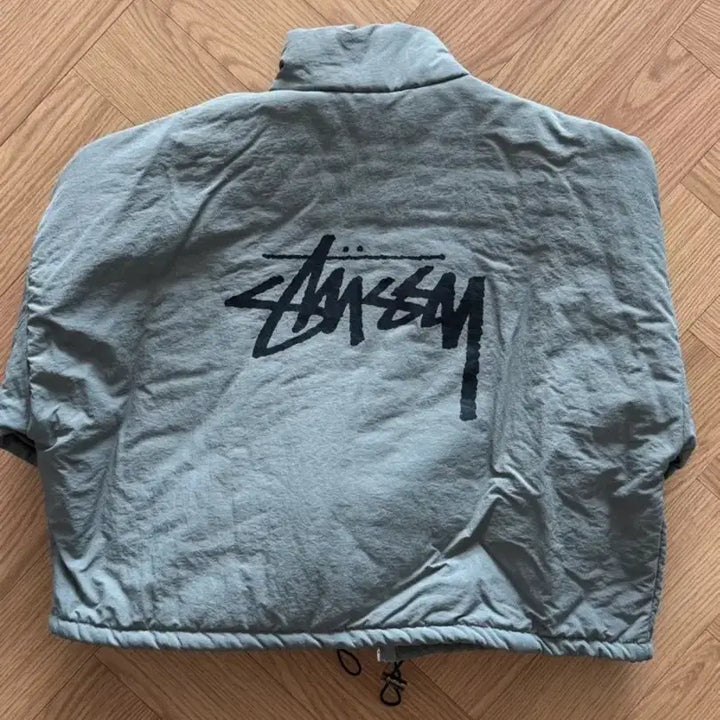 [BUNJANG] Stüssy Cropped Distressed Vintage Jumper Jacket / 스투시 크롭 구제 점퍼 자켓