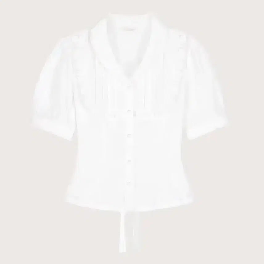 [BUNJANG] Clesse Sugar Powder Blouse / 클리시어 워니 슈가 파우더 블라우스