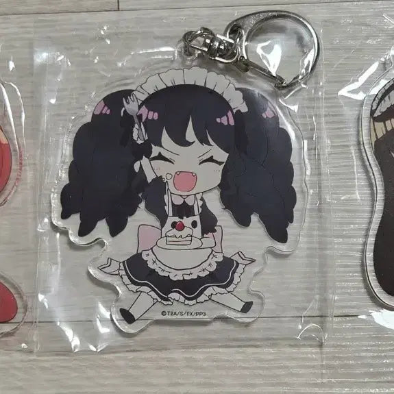 [BUNJANG] PriPara Animate Cafe Garumarageddon Aroma Mika Garuru Acrylic Keyring Bundle Set / 프리파라 아니메이트 카페 아크릴 키링 가로마겟돈 아로마 미카 가루루 세트