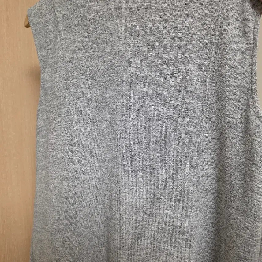 [BUNJANG] Gray Knit Vest and Skirt Two-Piece Set / 그레이 조끼 스커트 투피스 세트