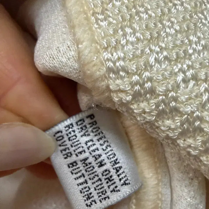 [BUNJANG] St. John Cream Ivory Jacquard Jacket / 센존컬렉션 st.john 크림아이보리 자카드 자켓 세인트존금장단추버튼