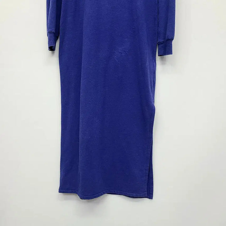 [BUNJANG] Polo Ralph Lauren Side Split Maxi Dress (Blue/XS) / [희귀매물] 폴로 랄프로렌 후드 사이드 스플릿 맥시 드레스 (블루/XS)