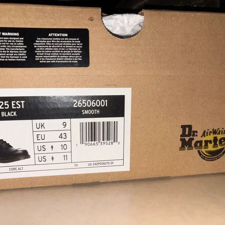 [BUNJANG] Dr. Martens 1925 Steel Toe Boots / 닥터마틴 1925 스틸토 280