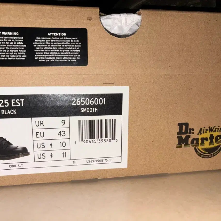 [BUNJANG] Dr. Martens 1925 Steel Toe Boots / 닥터마틴 1925 스틸토 280