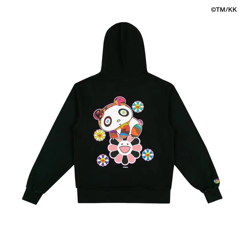 [SOLD OUT] 블랙핑크 x 무라카미 타카시 판다카시 드림 후디 빈티지 블랙