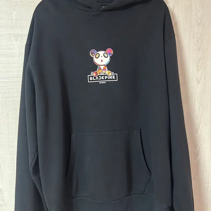 [SOLD OUT] 블랙핑크 x 무라카미 타카시 판다카시 드림 후디 빈티지 블랙