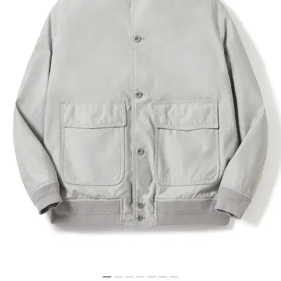 [SOLD OUT] 포터리 코튼 A-1 자켓 실버 새상품