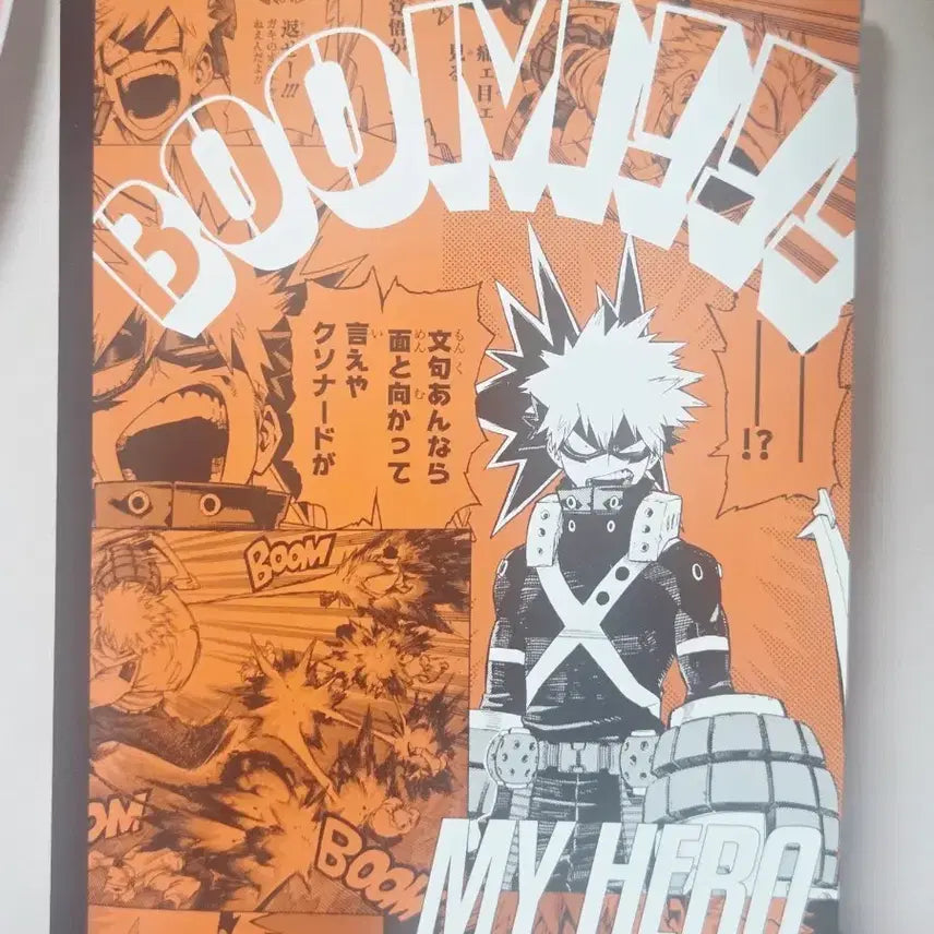[BUNJANG] My Hero Academia Jump Shop Bakugo Katsuki Notebook / 나의 히어로 아카데미아 점프샵 바쿠고 카츠키 노트