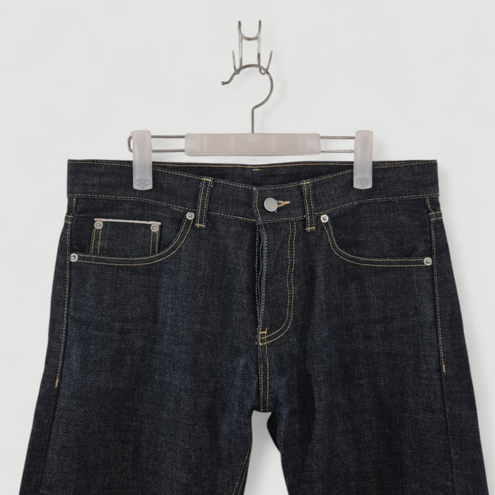 [BUNJANG] Denim Indigo Master Japanese Authentic Selvedge Denim Jeans / [32]데님인디고마스터 일본정통 셀비지 데님청바지