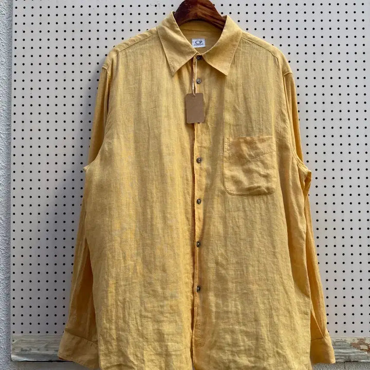 [BUNJANG] C.P. Company Linen Shirt / 2000s C.P.COMPANY LINEN 올드 씨피컴퍼니 린넨셔츠
