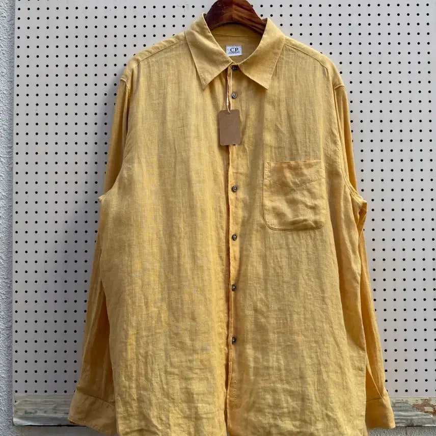 [BUNJANG] C.P. Company Linen Shirt / 2000s C.P.COMPANY LINEN 올드 씨피컴퍼니 린넨셔츠