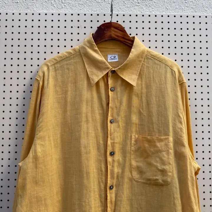 [BUNJANG] C.P. Company Linen Shirt / 2000s C.P.COMPANY LINEN 올드 씨피컴퍼니 린넨셔츠