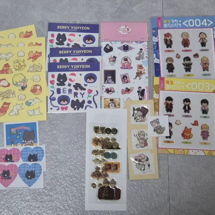 [SOLD OUT] 내가 키운 S급들 내스급 한유진 한유현 성현제 스티커