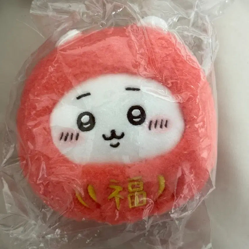 [BUNJANG] Chikawa Daruma Doll / 미개봉 치이카와 마켓 다루마 인형 먼작귀 달마 행운 부적 선물