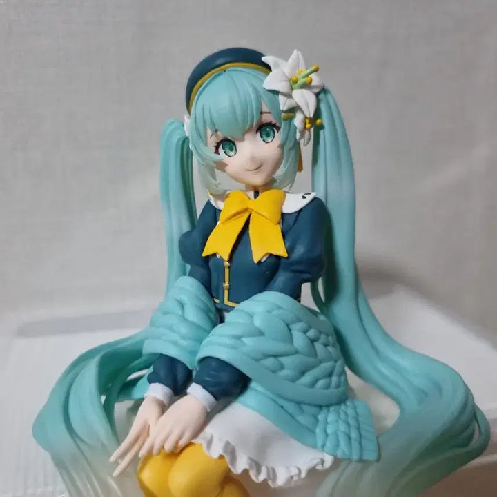 [BUNJANG] Hatsune Miku Lily Yuri Noodle Stopper Figure / 하츠네 미쿠 릴리 백합 누들스토퍼 휴류 미소녀 피규어 보컬로이드 프세카