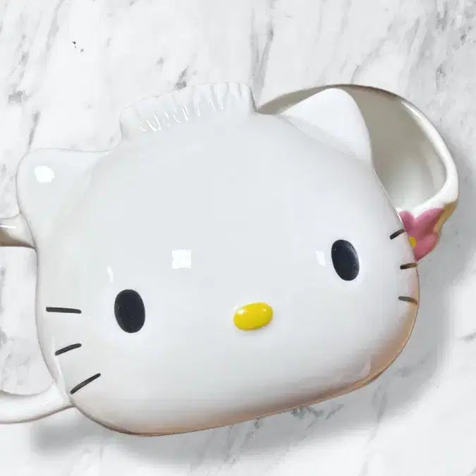 [BUNJANG] Hello Kitty &amp; Daniel Face Mug Set / 키티&amp;다니엘 얼굴 머그컵세트