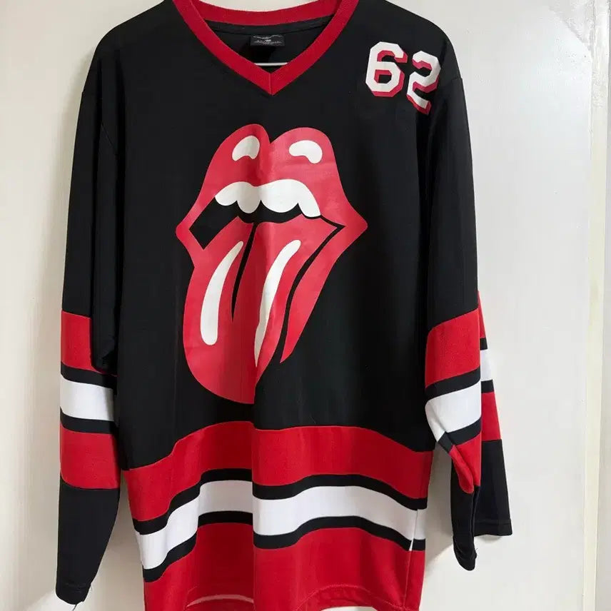 [BUNJANG] Rolling Stones Hockey Jersey / 롤링스톤즈 하키 져지