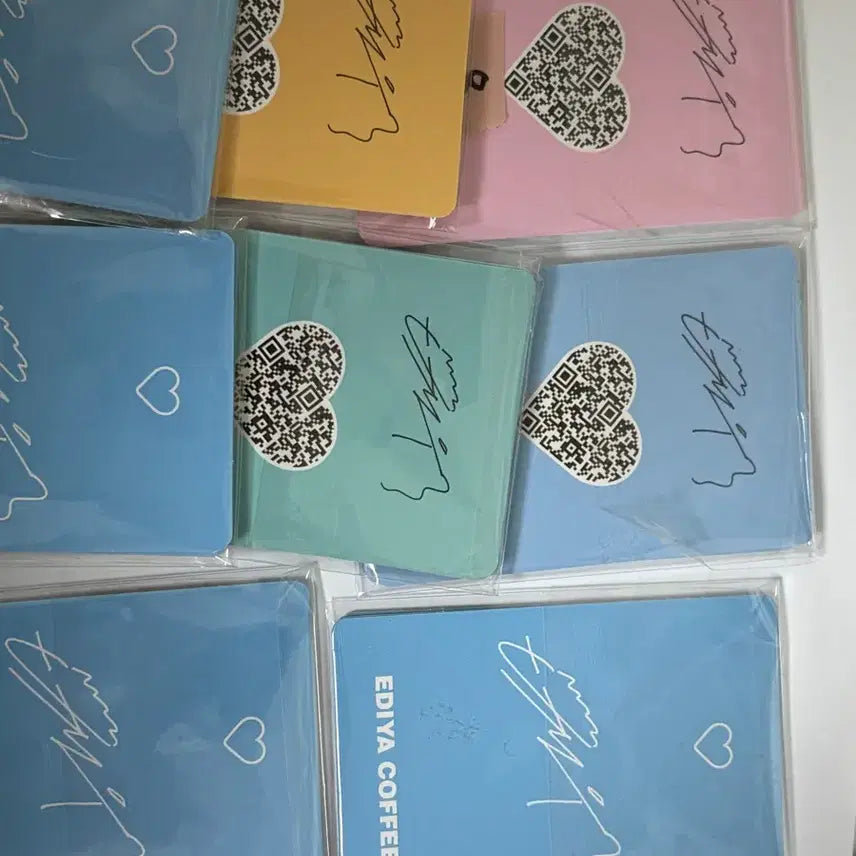 [BUNJANG] Byun Woo-seok Signed Ediya Photocard / 변우석 사인 이디야 포토카드