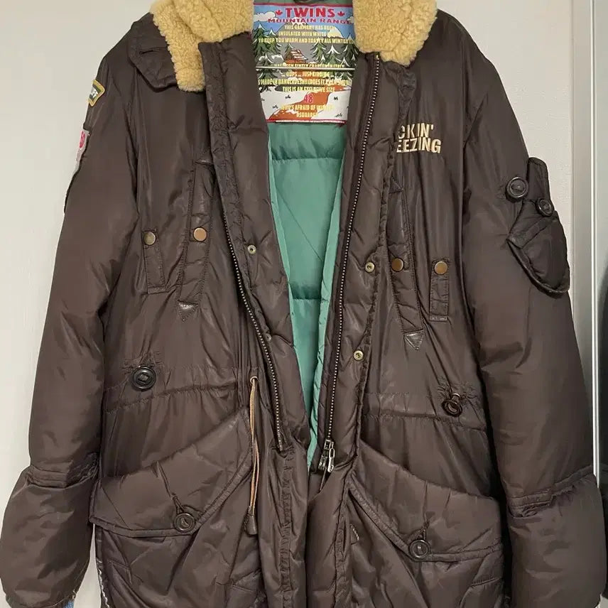 [BUNJANG] DSQUARED2 Twins Goose Down Puffer Jacket Size 48 / DSQUARED2 트윈스 구스패딩 48