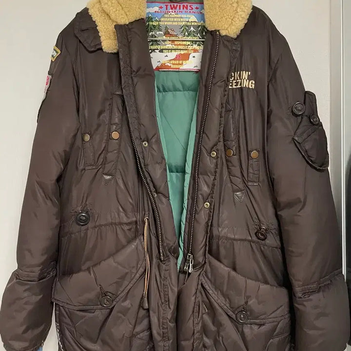 [BUNJANG] DSQUARED2 Twins Goose Down Puffer Jacket Size 48 / DSQUARED2 트윈스 구스패딩 48