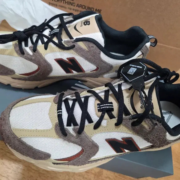[BUNJANG] New Balance 530 Beige Brown Sneakers / 뉴발란스 530 베이지 브라운 운동화