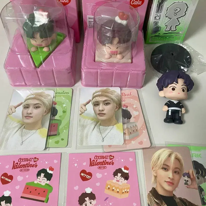 [BUNJANG] NCT Mark Kkomaz Figure Bundle Set / 엔시티 마크 꼬마즈 피규어 일괄 양도(영웅 /127 드림 발렌타인데이)