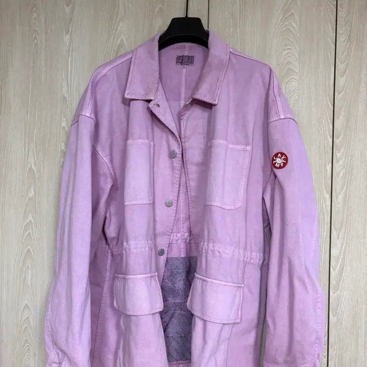 [BUNJANG] CAVEMPT Pink Corduroy Jacket / CAVEMPT 핑크 코듀로이 자켓
