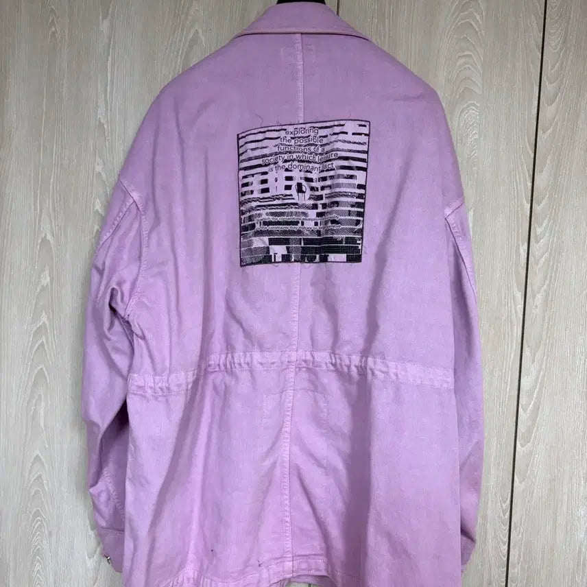 [BUNJANG] CAVEMPT Pink Corduroy Jacket / CAVEMPT 핑크 코듀로이 자켓