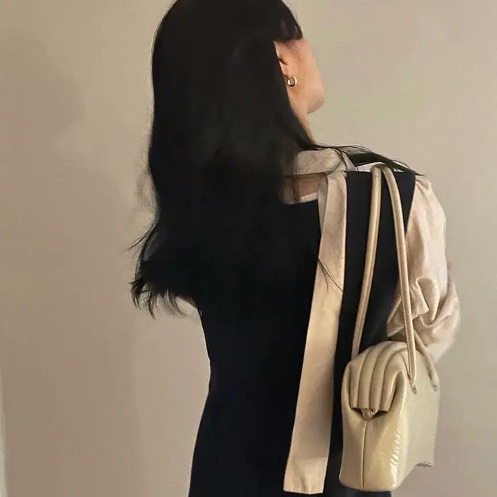 [BUNJANG] Shop Gade Scarf Blouse (Beige) / 샵게드 scarf blouse(beige)