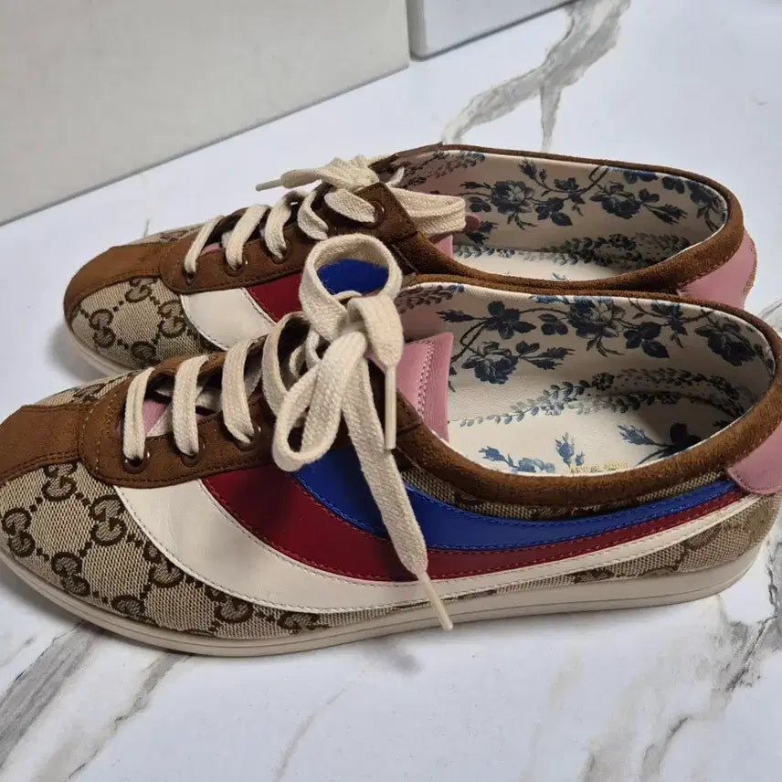 [BUNJANG] Gucci GG Supreme Paracer Sneakers (Size 38.5) / (정품) 구찌 GG 슈프림 파라체르 스니커즈 운동화38.5