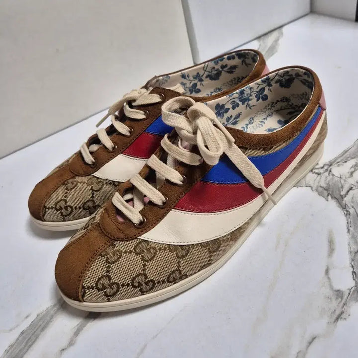 [BUNJANG] Gucci GG Supreme Paracer Sneakers (Size 38.5) / (정품) 구찌 GG 슈프림 파라체르 스니커즈 운동화38.5