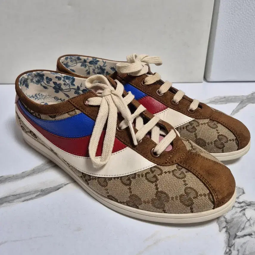 [BUNJANG] Gucci GG Supreme Paracer Sneakers (Size 38.5) / (정품) 구찌 GG 슈프림 파라체르 스니커즈 운동화38.5