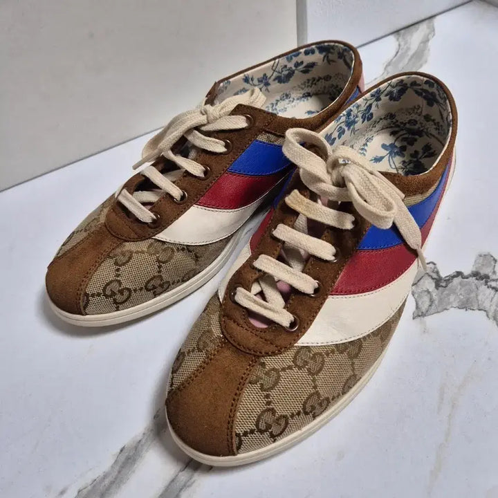 [BUNJANG] Gucci GG Supreme Paracer Sneakers (Size 38.5) / (정품) 구찌 GG 슈프림 파라체르 스니커즈 운동화38.5
