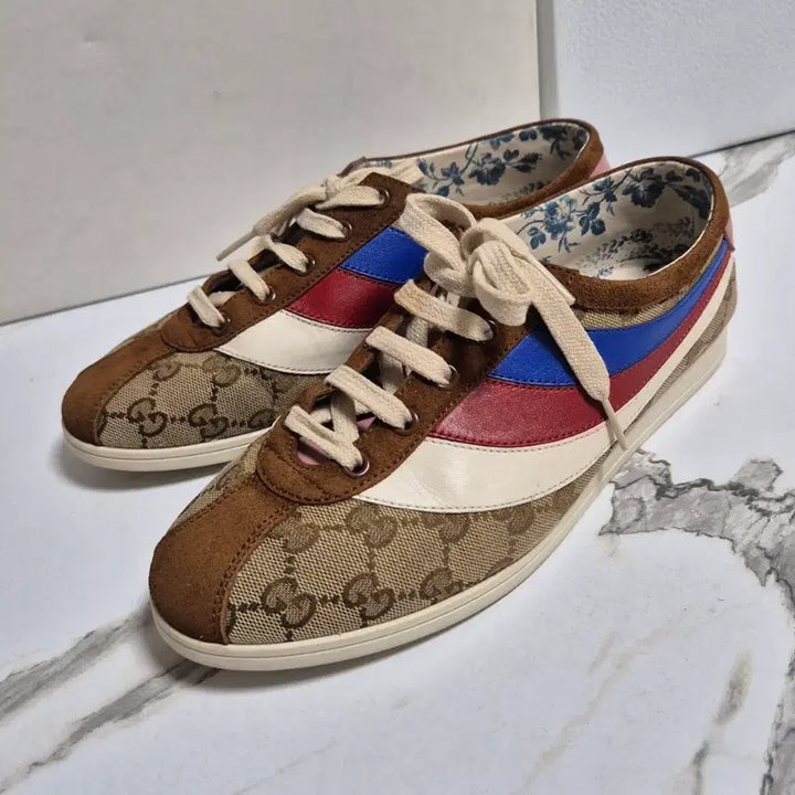 [BUNJANG] Gucci GG Supreme Paracer Sneakers (Size 38.5) / (정품) 구찌 GG 슈프림 파라체르 스니커즈 운동화38.5
