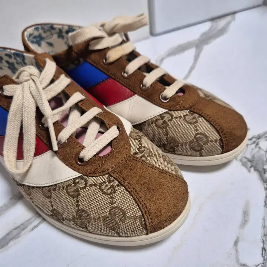 [BUNJANG] Gucci GG Supreme Paracer Sneakers (Size 38.5) / (정품) 구찌 GG 슈프림 파라체르 스니커즈 운동화38.5