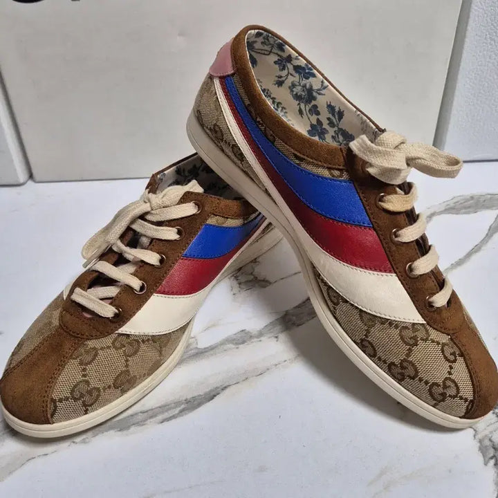 [BUNJANG] Gucci GG Supreme Paracer Sneakers (Size 38.5) / (정품) 구찌 GG 슈프림 파라체르 스니커즈 운동화38.5