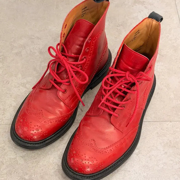 [BUNJANG] Trickers Stow Country Boots / 영국 핸드메이드 트리커스(Trickers) Stow 워커/ 부츠