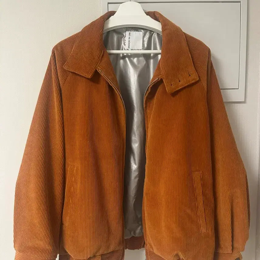 [BUNJANG] Bruna Boine Corduroy Jacket (Orange) - Men&