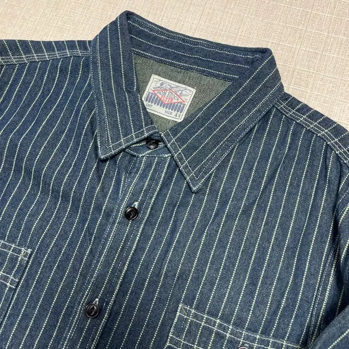 [BUNJANG] Bronson 9oz Wabash Work Shirt 44 / 브론슨 9온즈 와바시 워크 셔츠 44