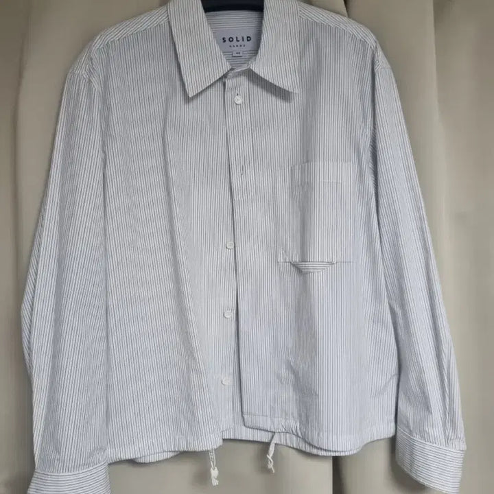 [BUNJANG] Solid Homme Crop String Shirt / 솔리드옴므 크롭 스트링셔츠 48