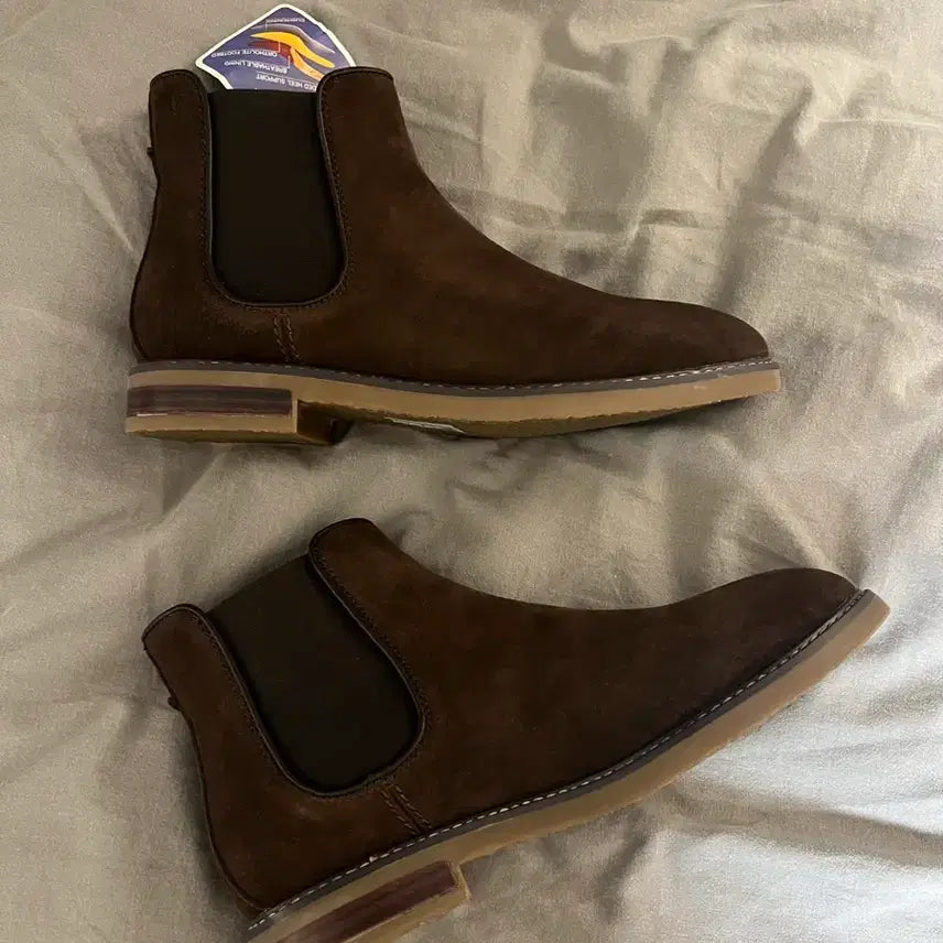 [BUNJANG] Clarks Chelsea Boots Brown 250 New / 클락스 첼시 부츠 브라운 250 새제품