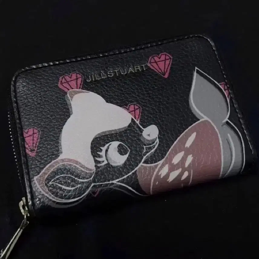 [BUNJANG] Jill Stuart Disney Bambi Wallet - Black / [한정판, 정품] 질스튜어트 디즈니 밤비 지갑 - 블랙