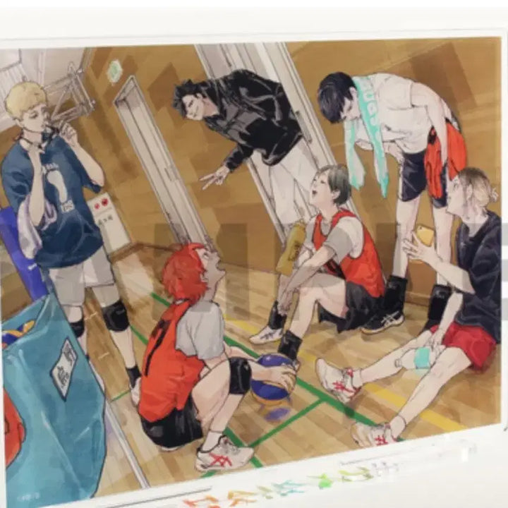 [BUNJANG] Giga Jump 2024 Autumn Haikyu Acrylic Figures Set / 기가점프 2024 AUTUMN 하이큐 부록 아크릴 켄마 히나타 쿠로오