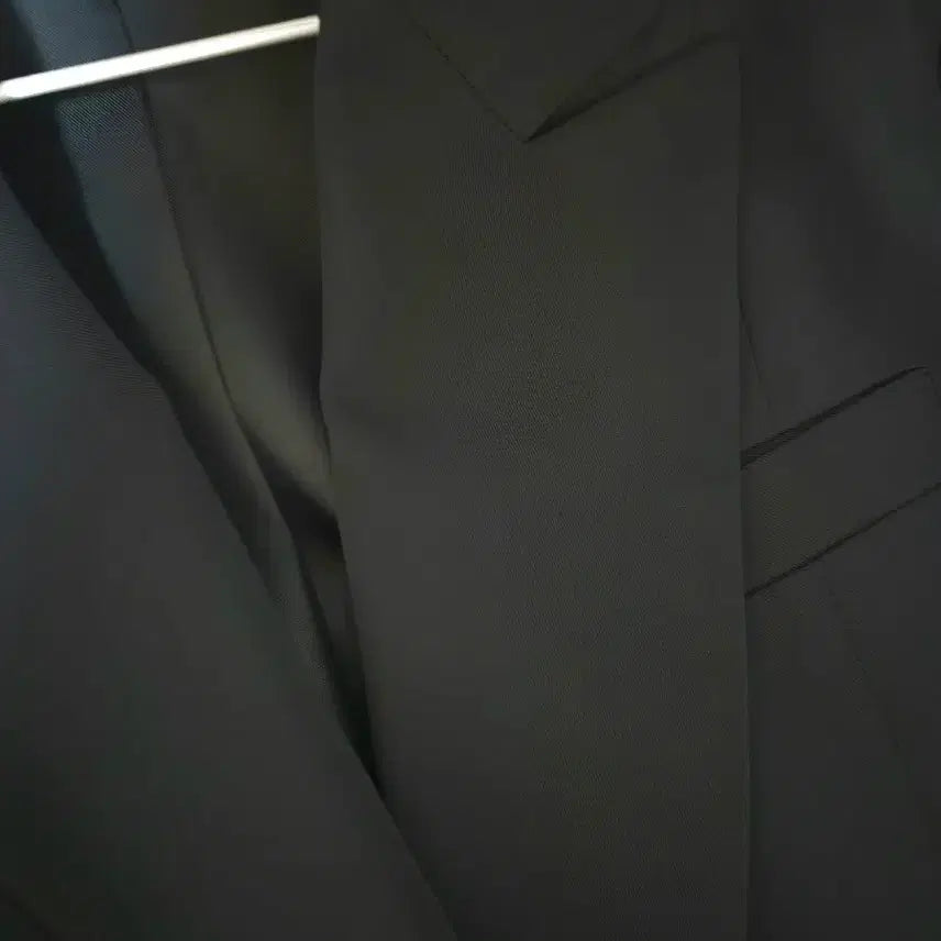 [BUNJANG] 프라다 원단 블랙 심플  블랙 롱쟈켓 / 프라다 원단 블랙 심플  블랙 롱쟈켓