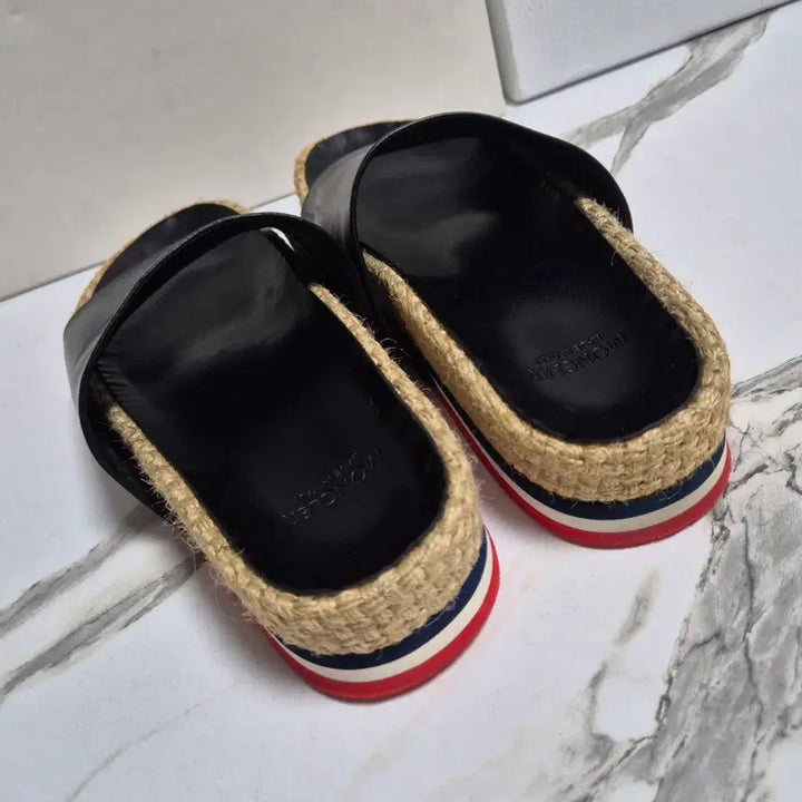 [BUNJANG] Moncler Evelyn Espadrille Slippers Sandals 38 / (정품) 몽클레어 에블린 에스파듀 슬리퍼 샌들 38