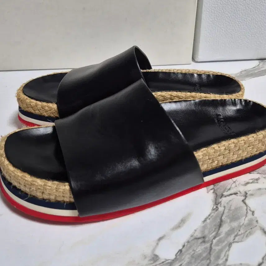 [BUNJANG] Moncler Evelyn Espadrille Slippers Sandals 38 / (정품) 몽클레어 에블린 에스파듀 슬리퍼 샌들 38