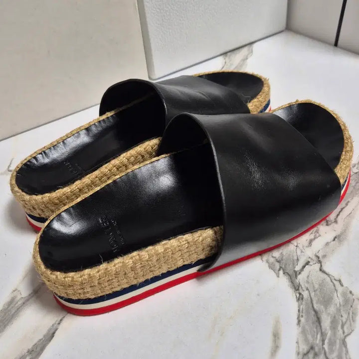 [BUNJANG] Moncler Evelyn Espadrille Slippers Sandals 38 / (정품) 몽클레어 에블린 에스파듀 슬리퍼 샌들 38